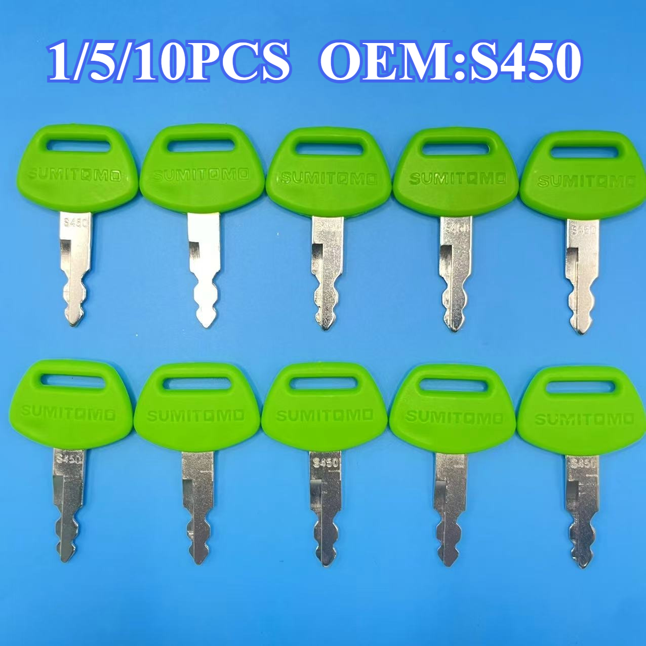 Heavy Equipment Logos - 1/5/10PCS Green S450 Excavator Heavy Equipment