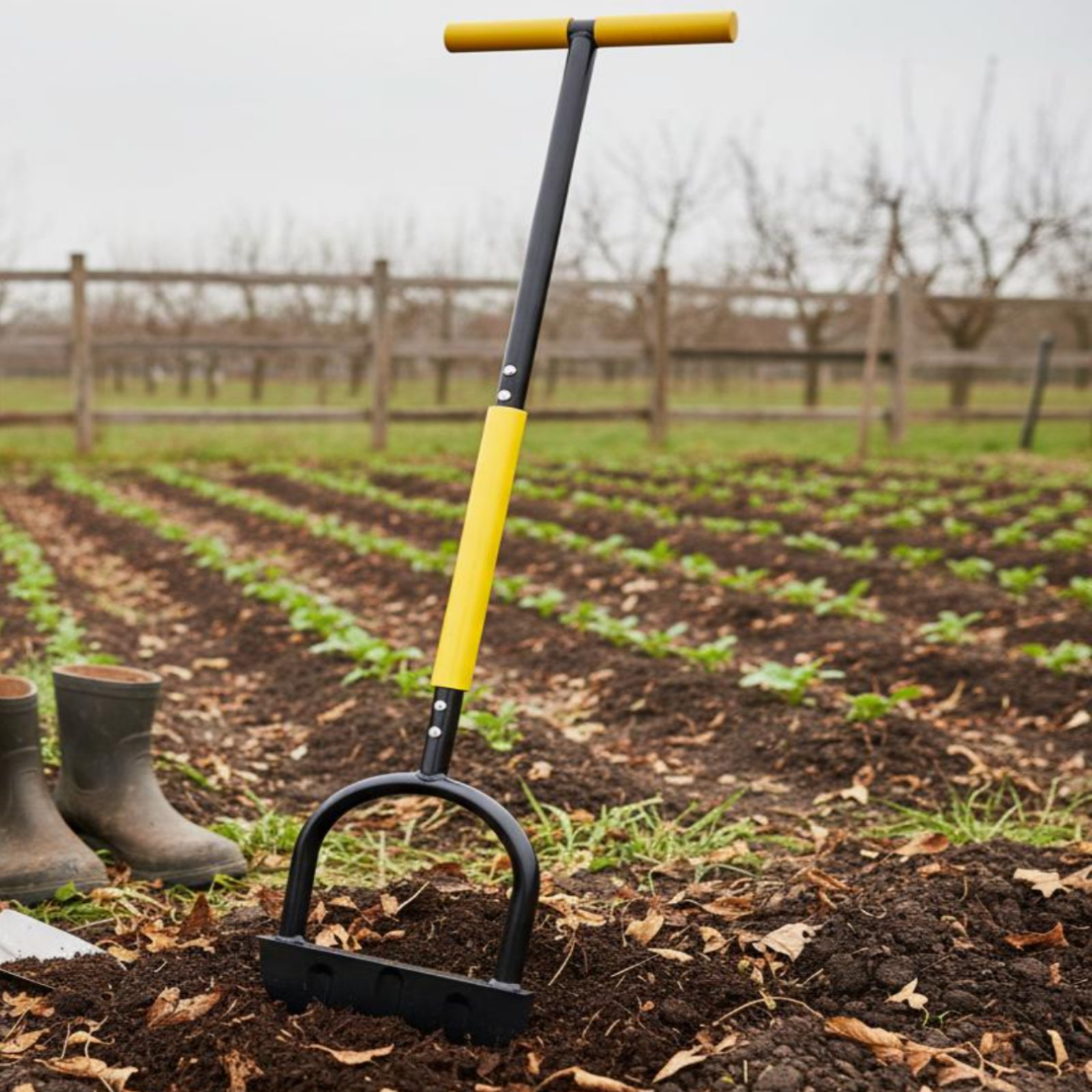 Heavy Equipment Manual - Manual Lawn Aerator Sturdy Duty Tine