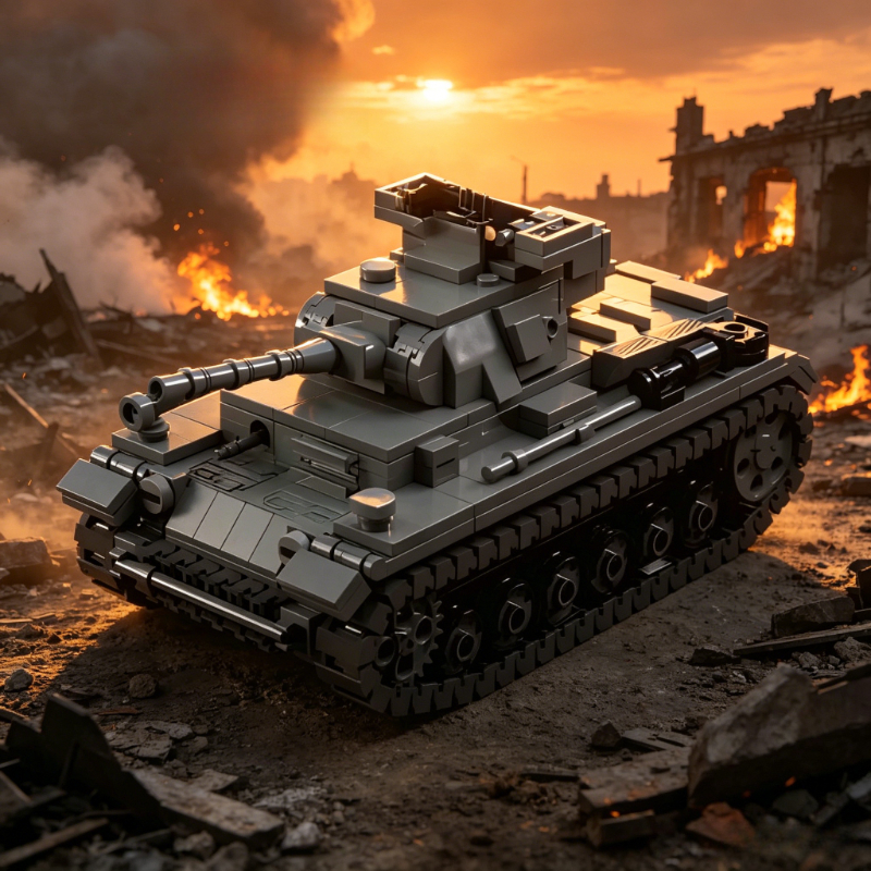 Heavy Equipment Certification - MOC WW2 F-type Heavy Tank War