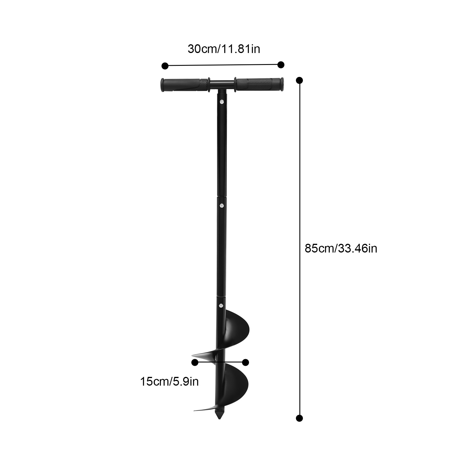 Manual Hand Earth Auger Fence  - Post Hole Digger recensie en prijs