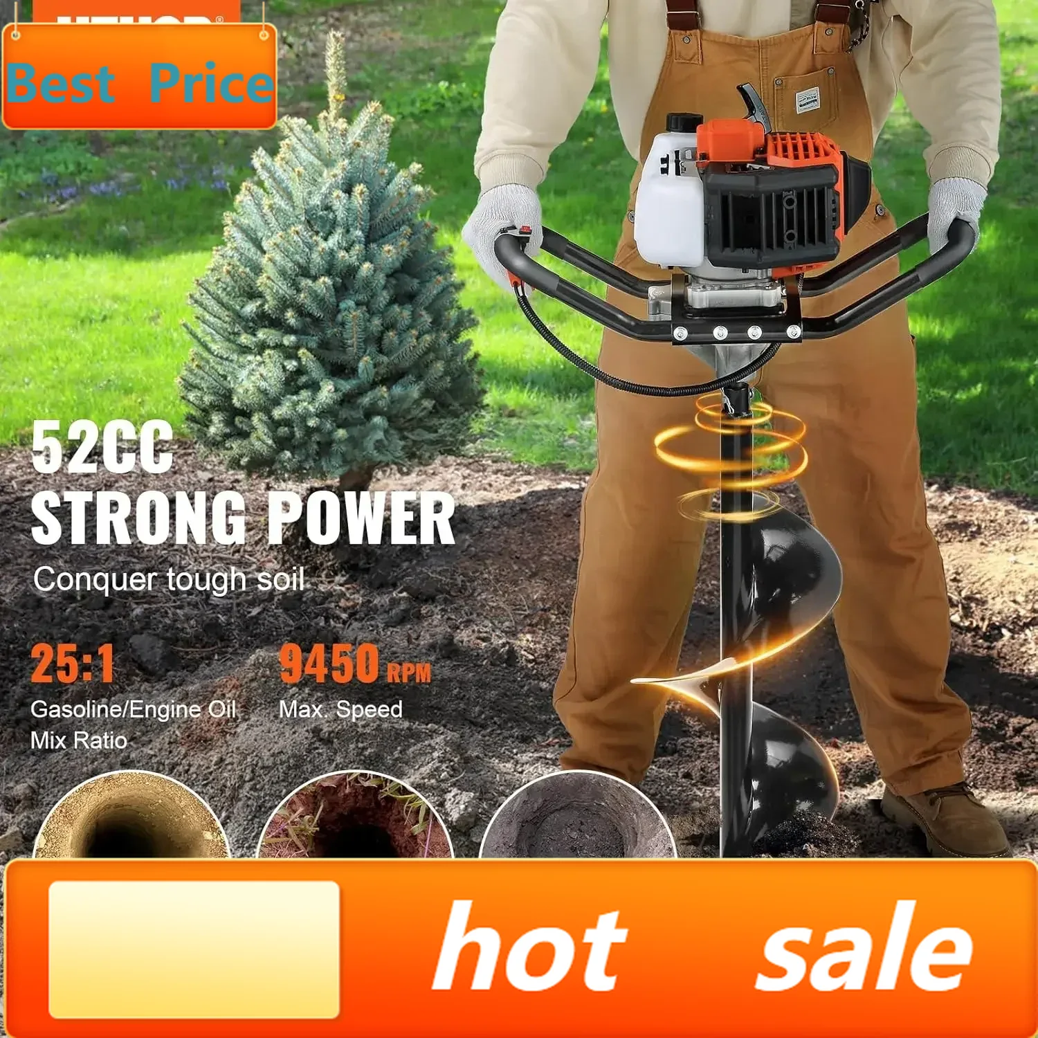 BestsellerPost Hole Digger, 52 - Post Hole Digger recensie en prijs
