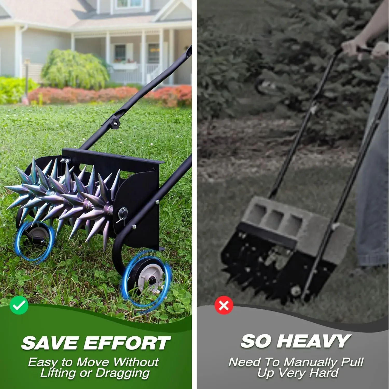 18-Inch Push Spike Aerator, He - Heavy Equipment Manual recensie en prijs