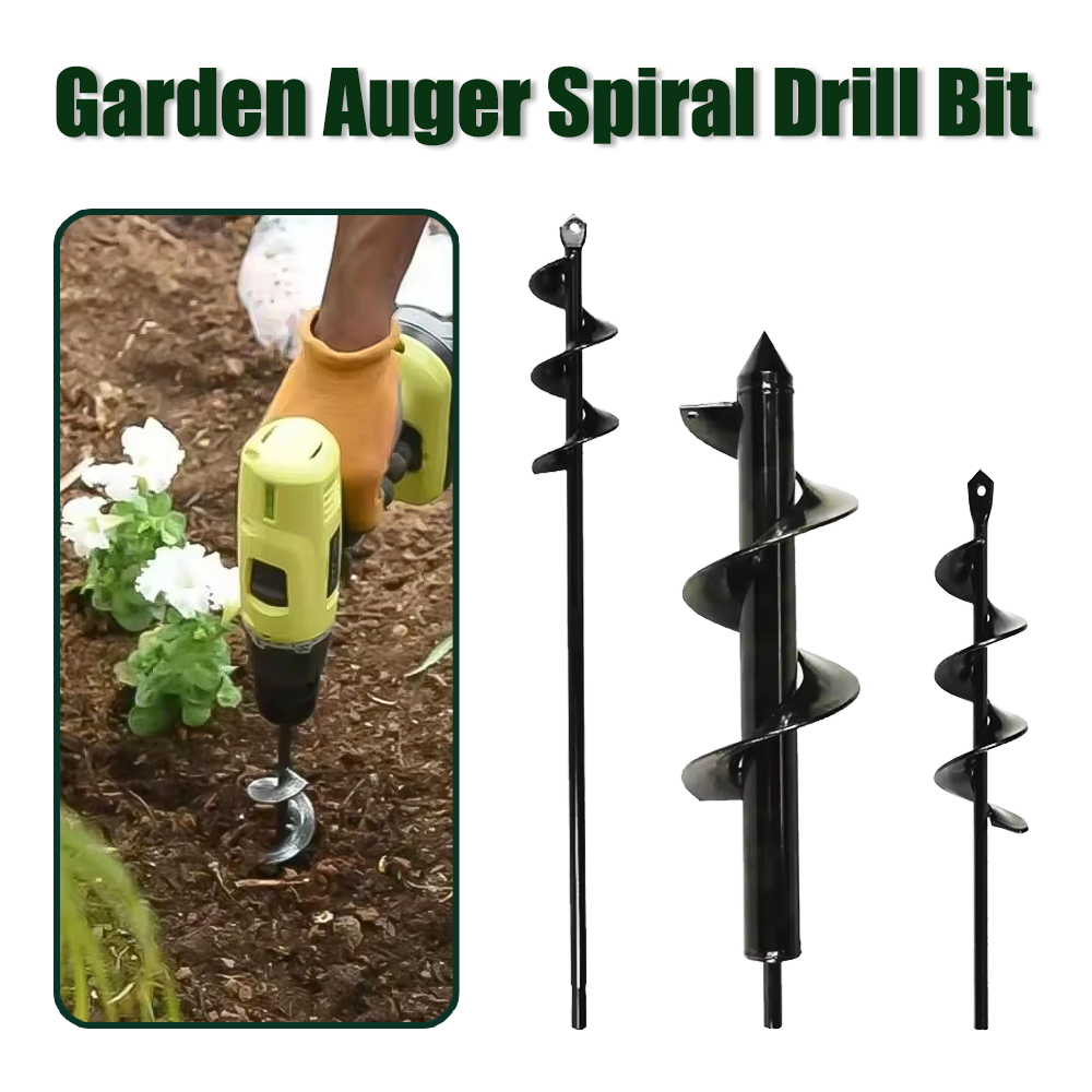 Garden Auger Spiral Drill Bit  - Post Hole Digger recensie en prijs