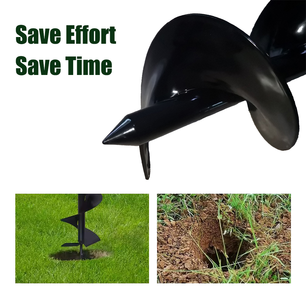 Garden Auger Spiral Drill Bit  - Post Hole Digger recensie en prijs