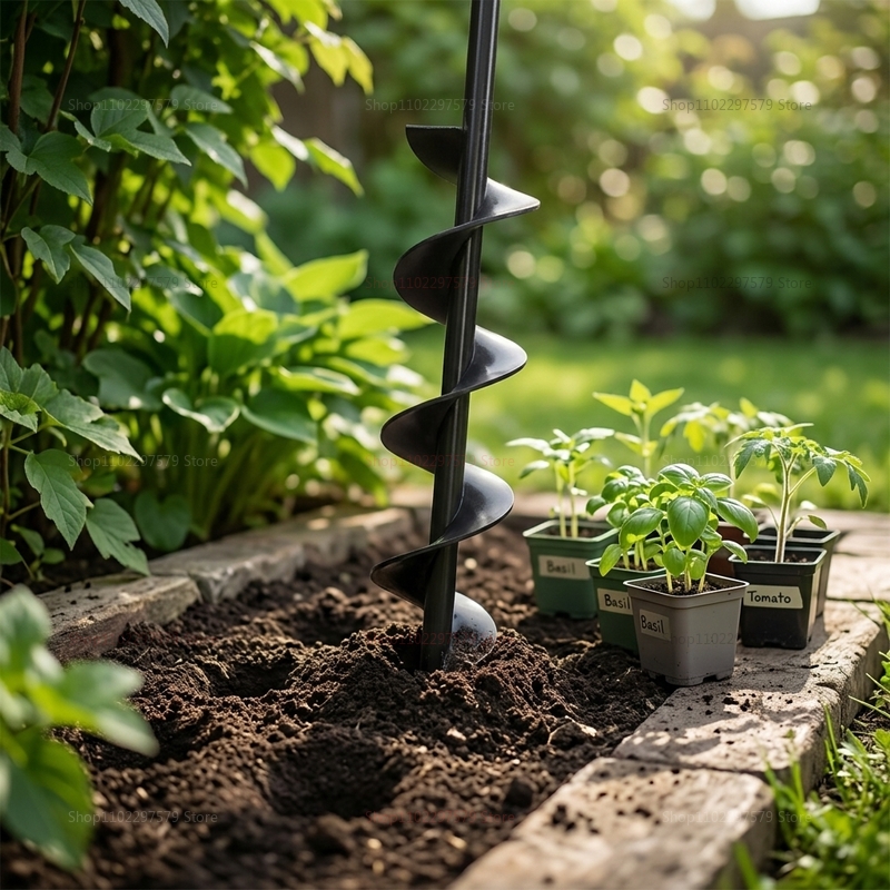 Garden Earth Auger Spiral Dril - Heavy Equipment Manual recensie en prijs