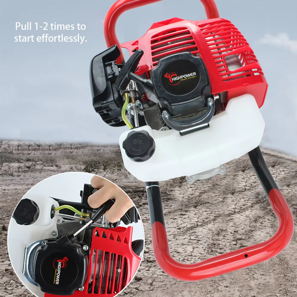 52CC Gas Powered Earth Auger 2 - Post Hole Digger recensie en prijs