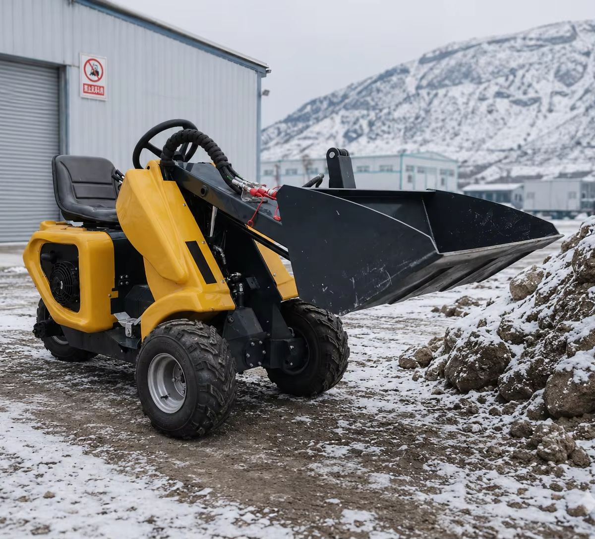 CE Certified Compact 3 Wheel L - Heavy Equipment Jobs recensie en prijs