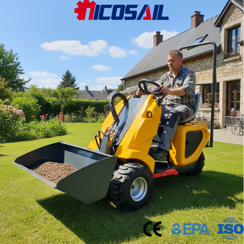 CE Certified Compact 3 Wheel L - Heavy Equipment Jobs recensie en prijs