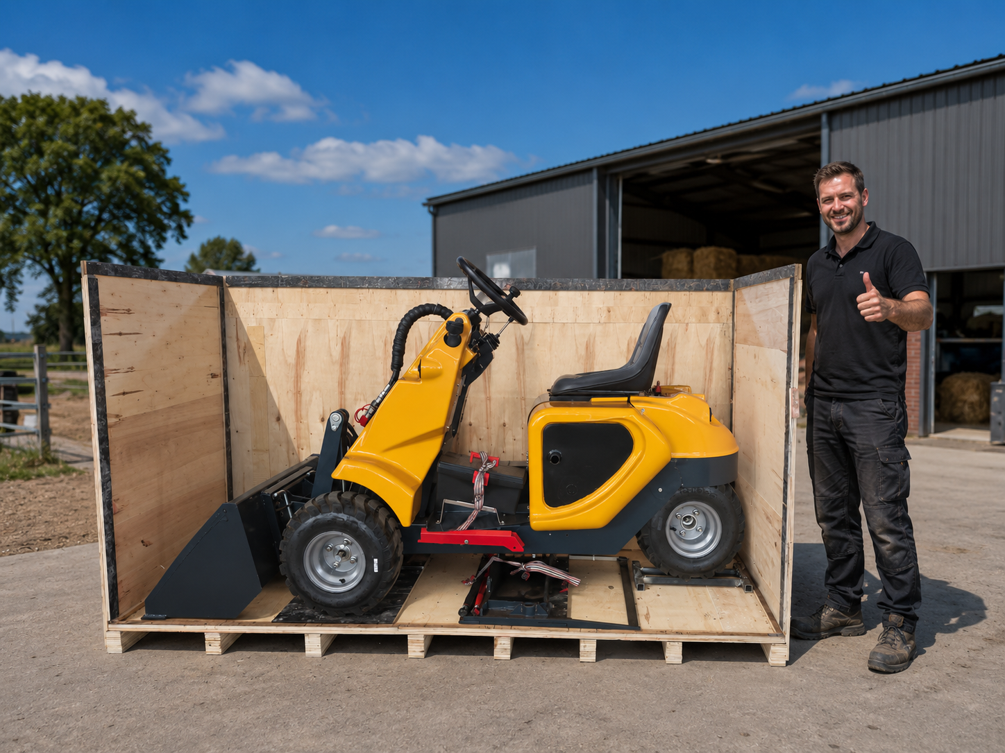 CE Certified Compact 3 Wheel L - Heavy Equipment Jobs recensie en prijs