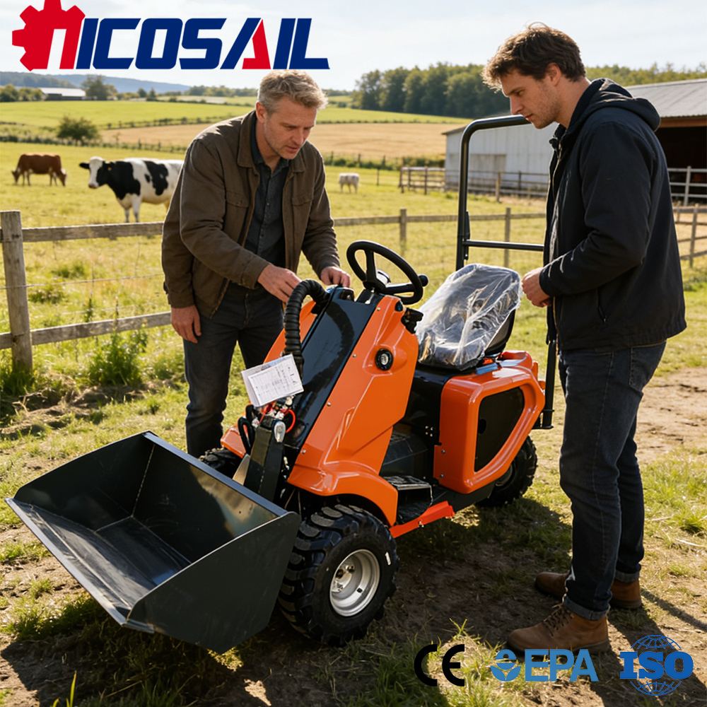 CE Certified Compact 3 Wheel L - Heavy Equipment Jobs recensie en prijs
