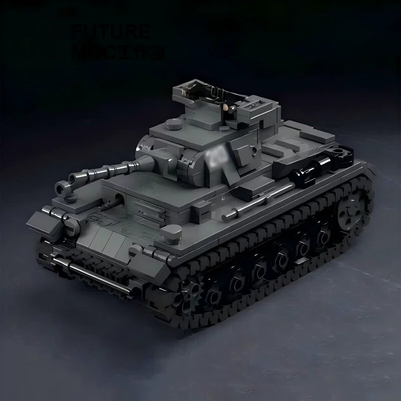 MOC WW2 F-type Heavy Tank War  - Heavy Equipment Certification recensie en prijs