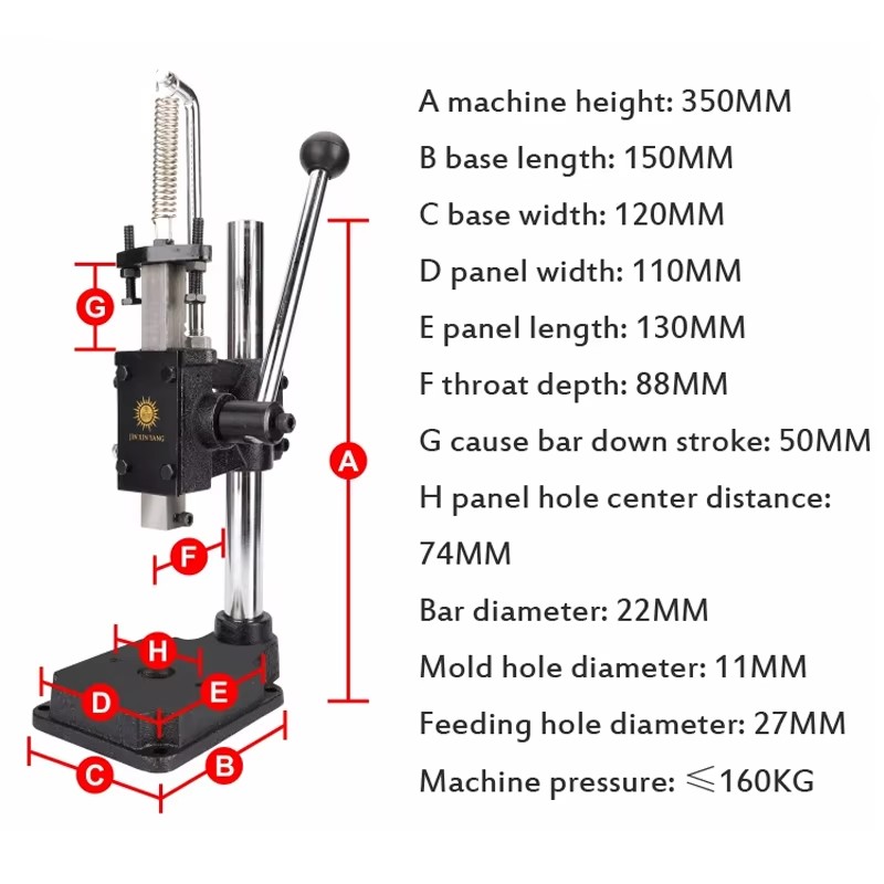 Heavy Duty Manual Press Machin - Heavy Equipment Manual recensie en prijs