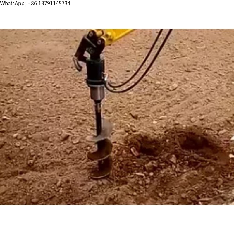 skid steer backhoe loader hydr - Post Hole Digger recensie en prijs